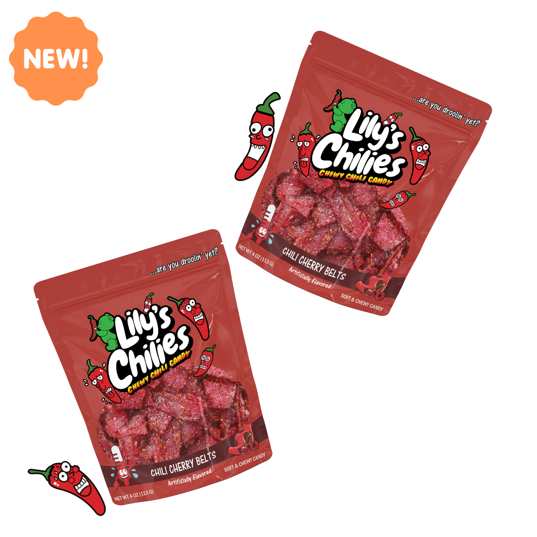 Lilys Chilies, Chili Chamoy Candy in Chili Cherry Belts – Lily's Lilys Chilies, Chili Chamoy Candy in Chili Cherry Belts – Lily's