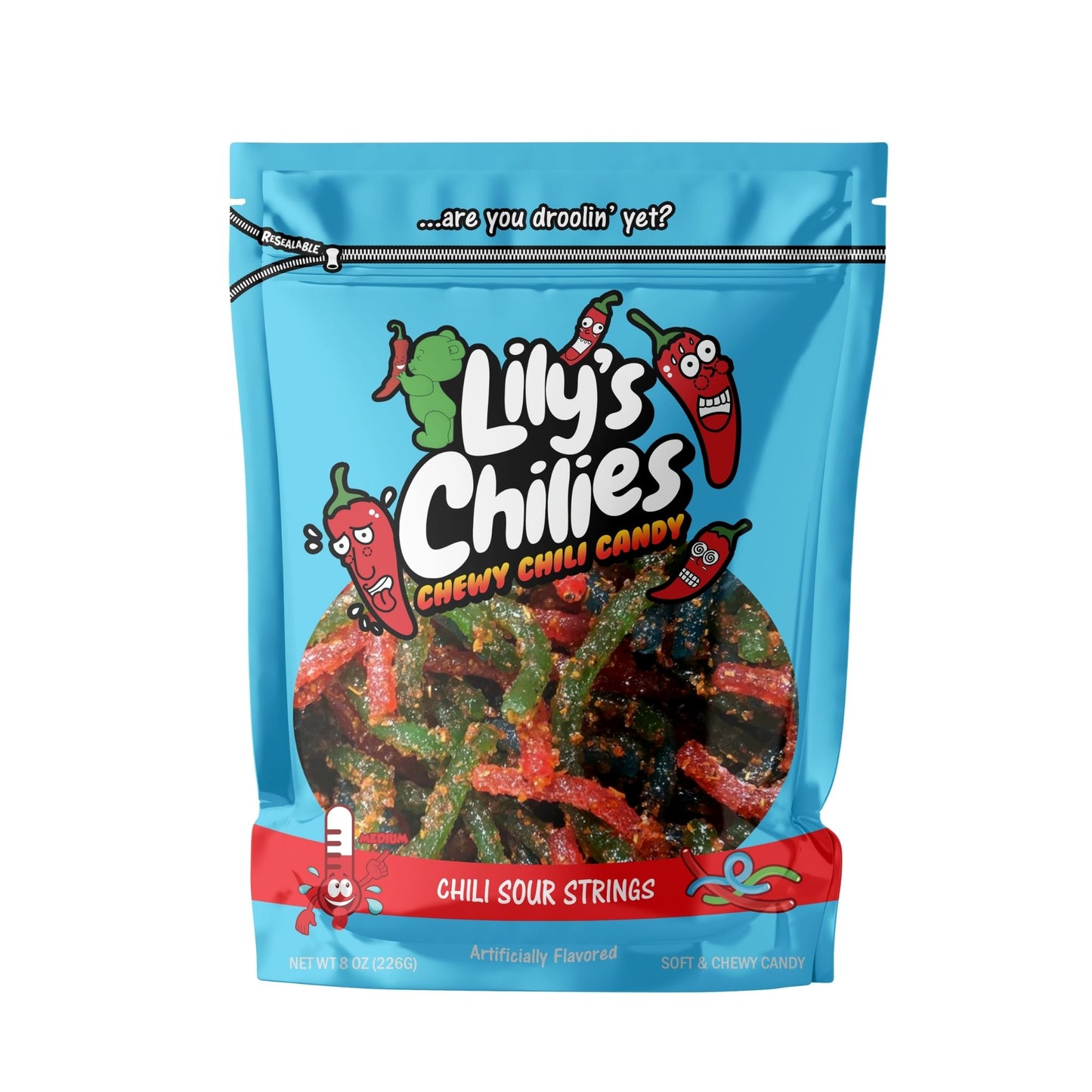 Chili Sour Strings (6 oz)